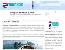 Tablet Screenshot of entailandia.com